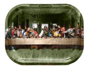 The Last Session Small Metal Rolling Tray