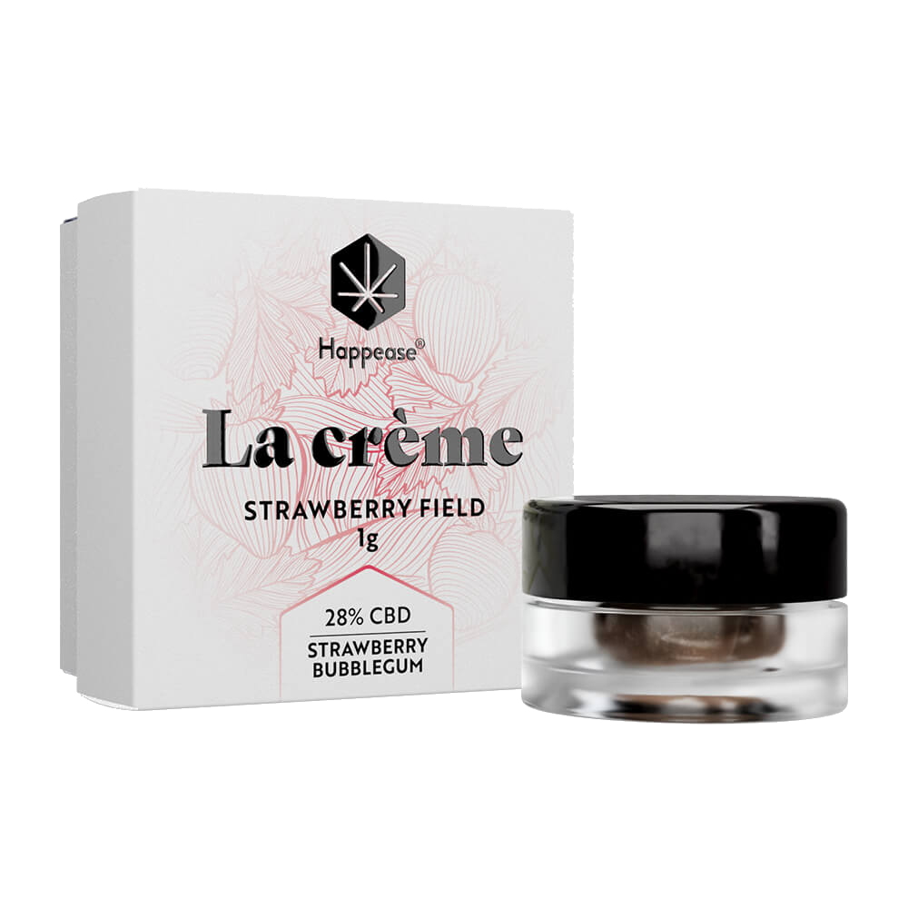 La Créme 28% CBD Strawberry Bubblegum