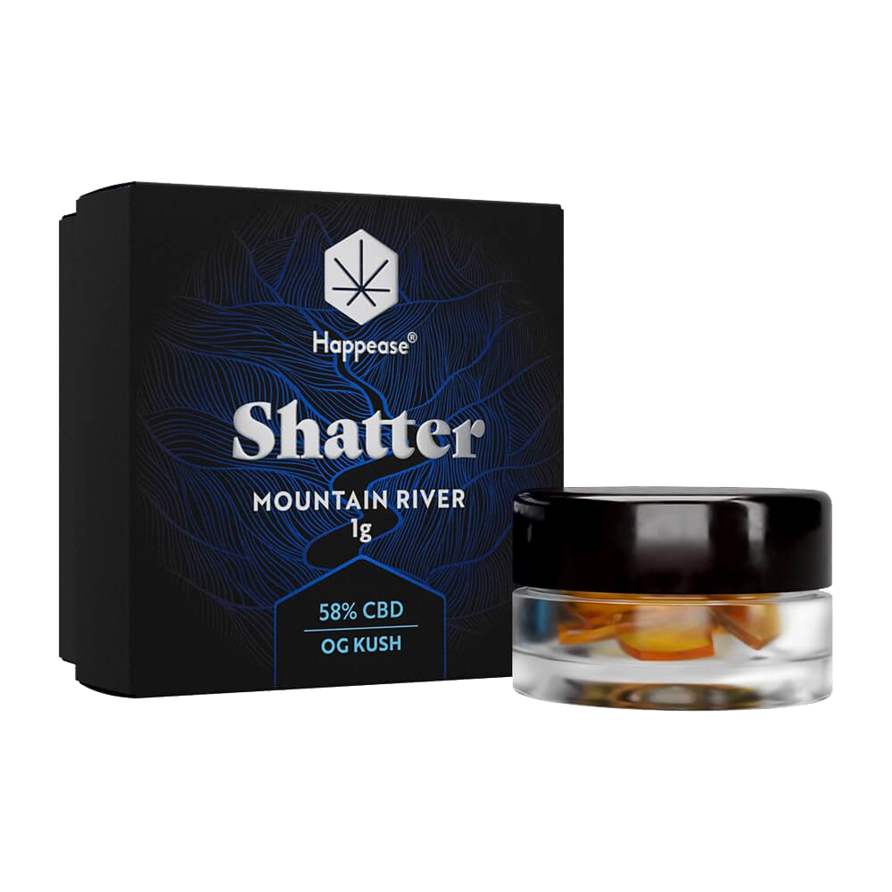 Shatter 58% CBD OG Kush