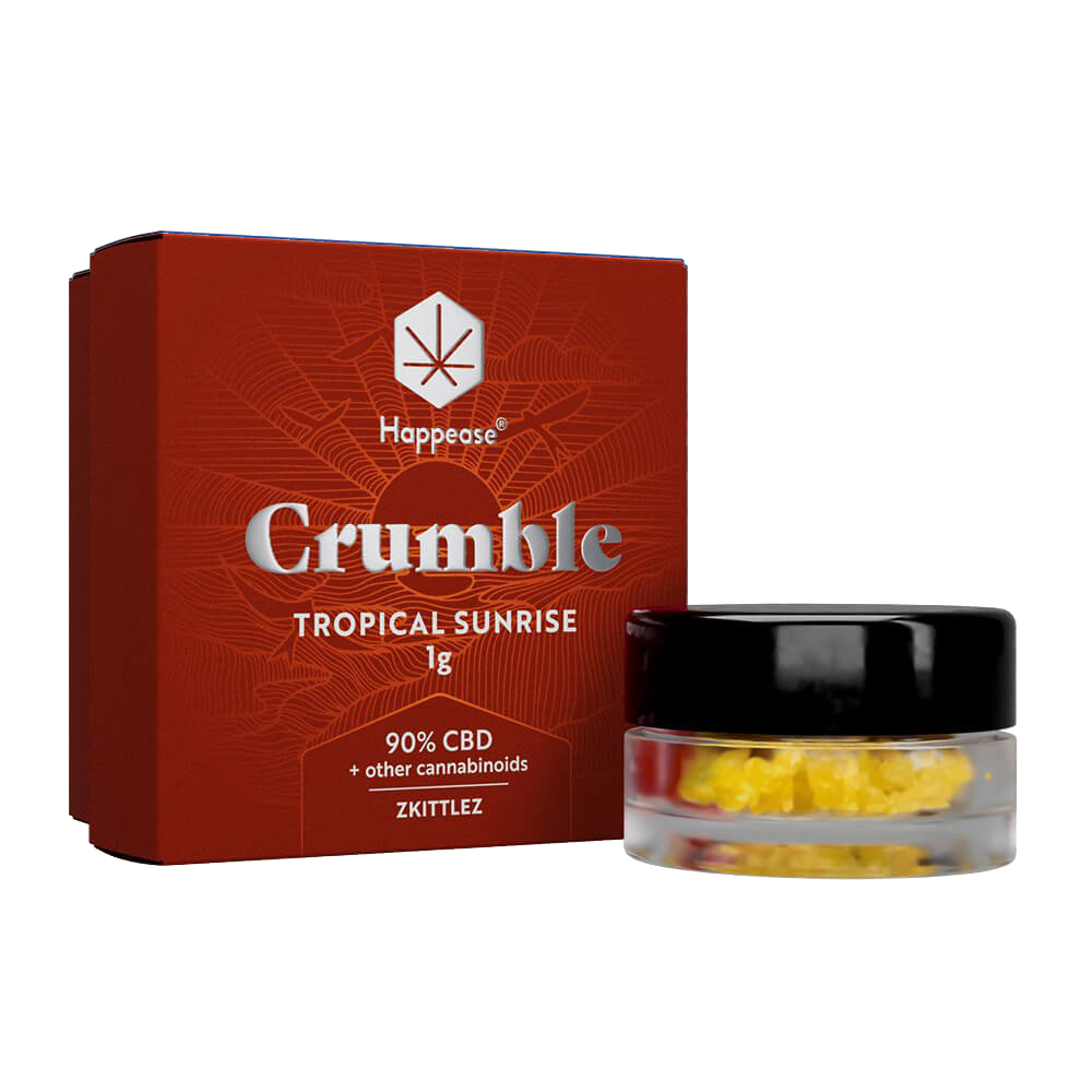 Crumble 90% CBD Zkittlez