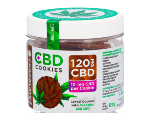 Euphoria Csokoládés Cannabis Kekszek (120mg CBD)