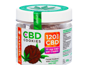 Euphoria Hash Cannabis Kekszek (120mg CBD)